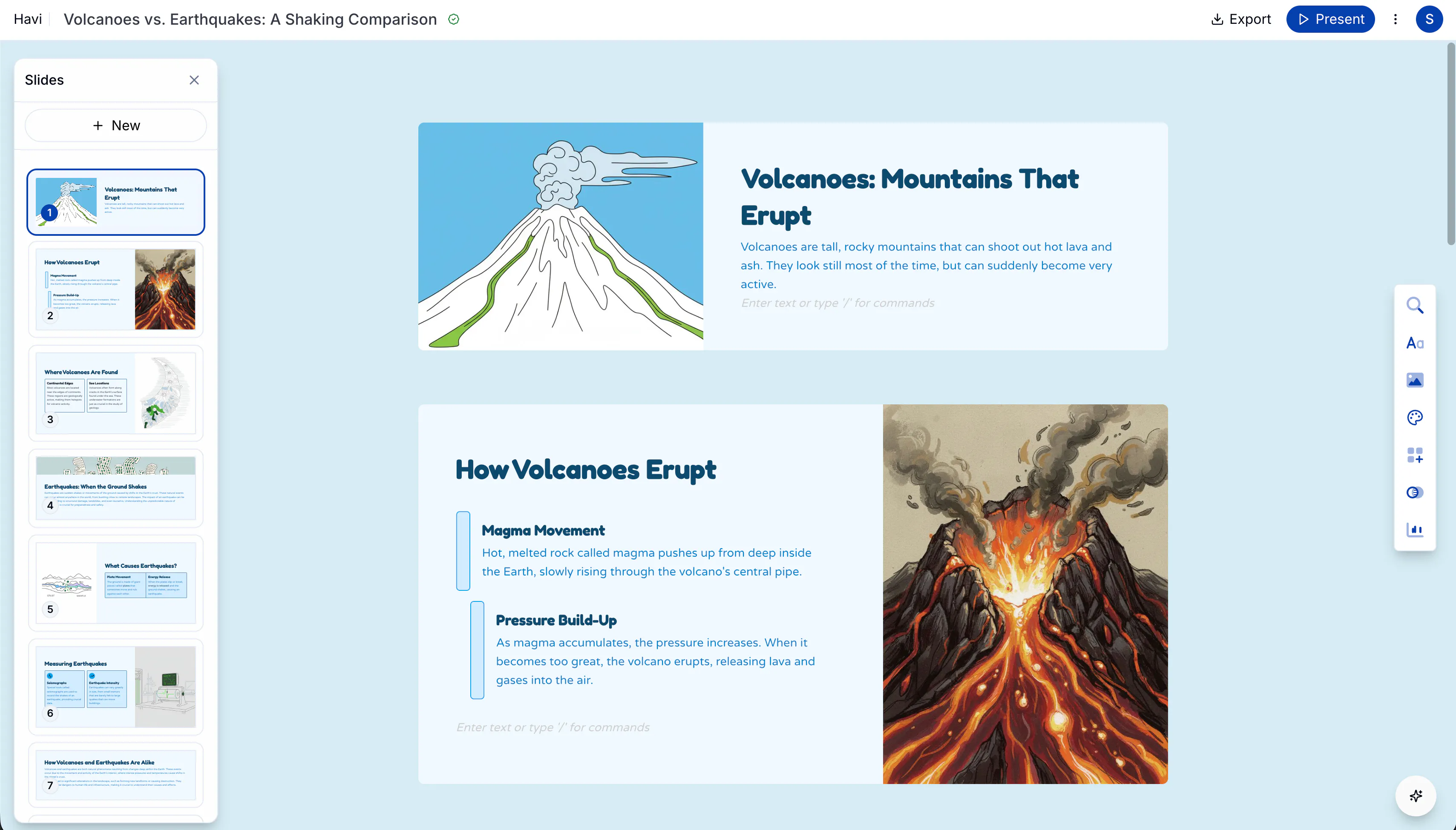 Havi screenshot