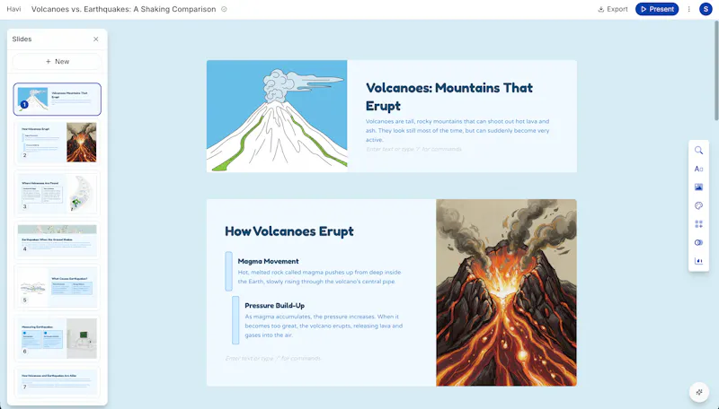 Havi screenshot 2