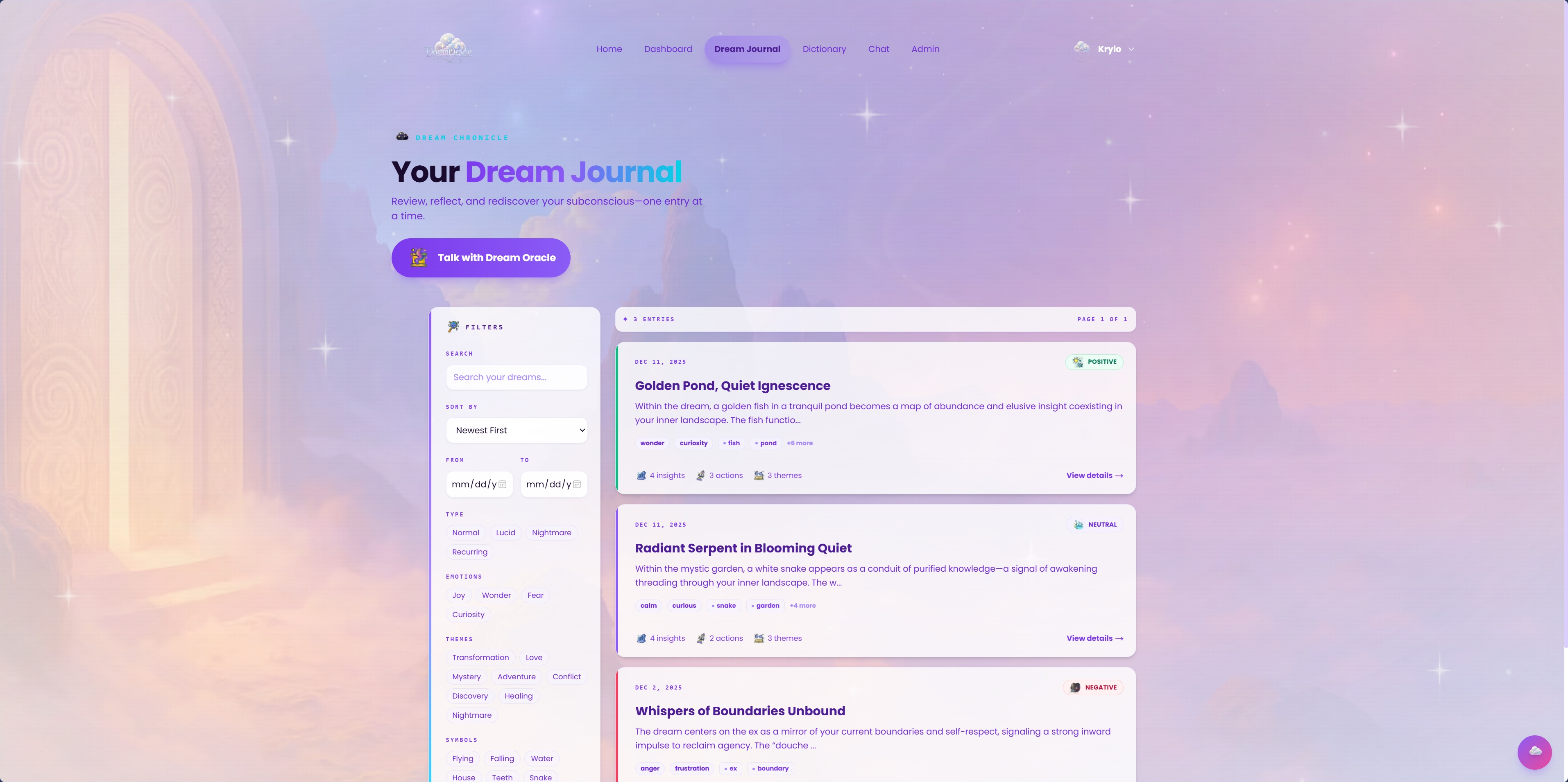Dream Oracle AI gallery image