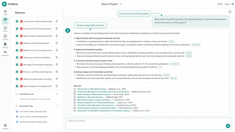SciNest screenshot 1