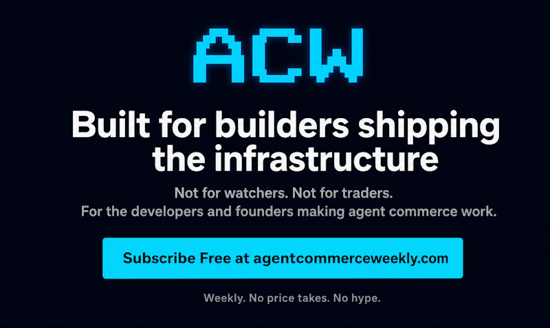 Agent Commerce Weekly screenshot 5