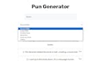 Pun Generator image