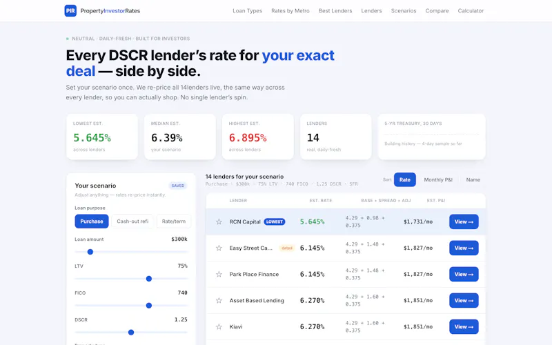 PropertyInvestorRates screenshot 4