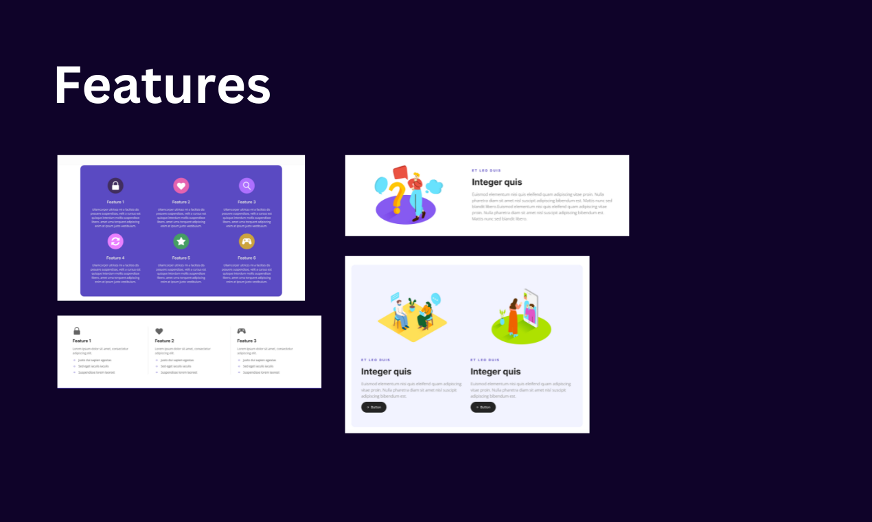 Ultimate Carrd Landing Page Kit - Voorgebouwde blokken voor het maken van uw volgende carrd -bestemmingspagina media 5