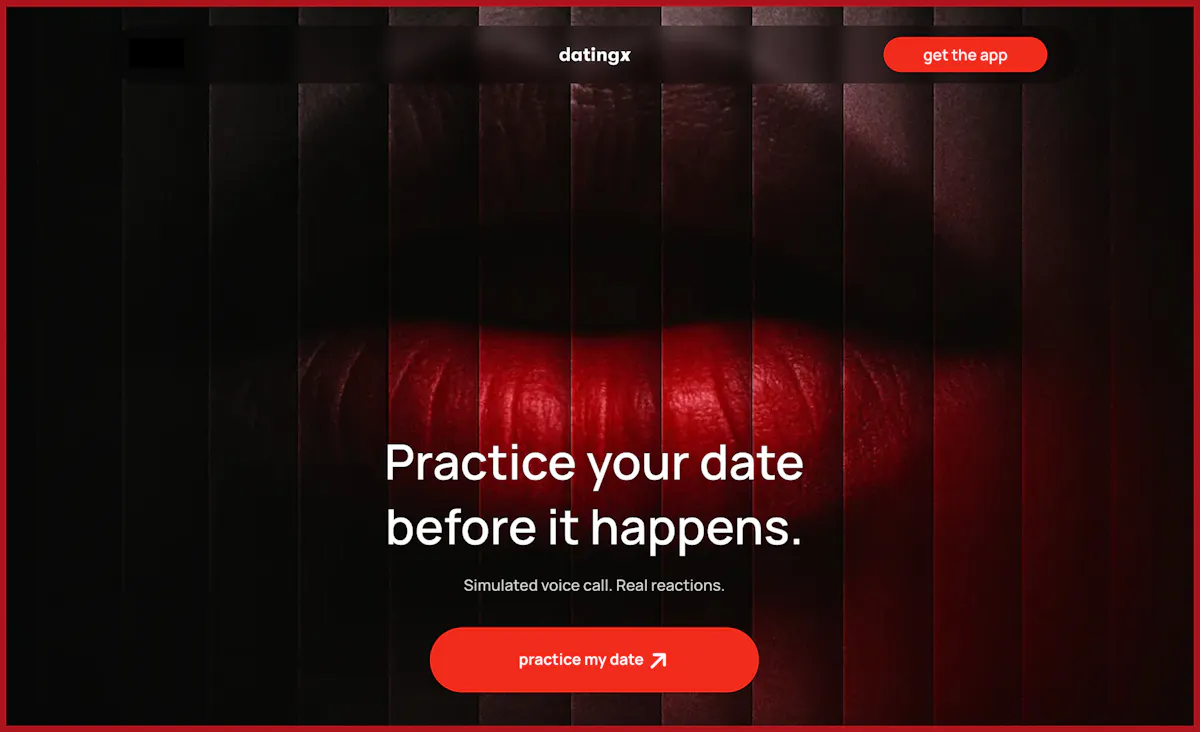 DatingX – AI Virtual Practice Date