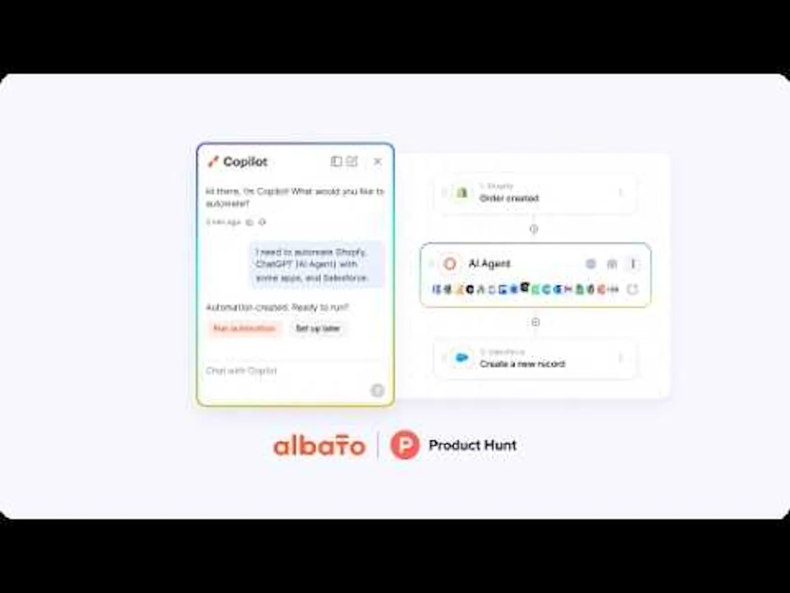 Albato AI screenshot 1 (video preview)
