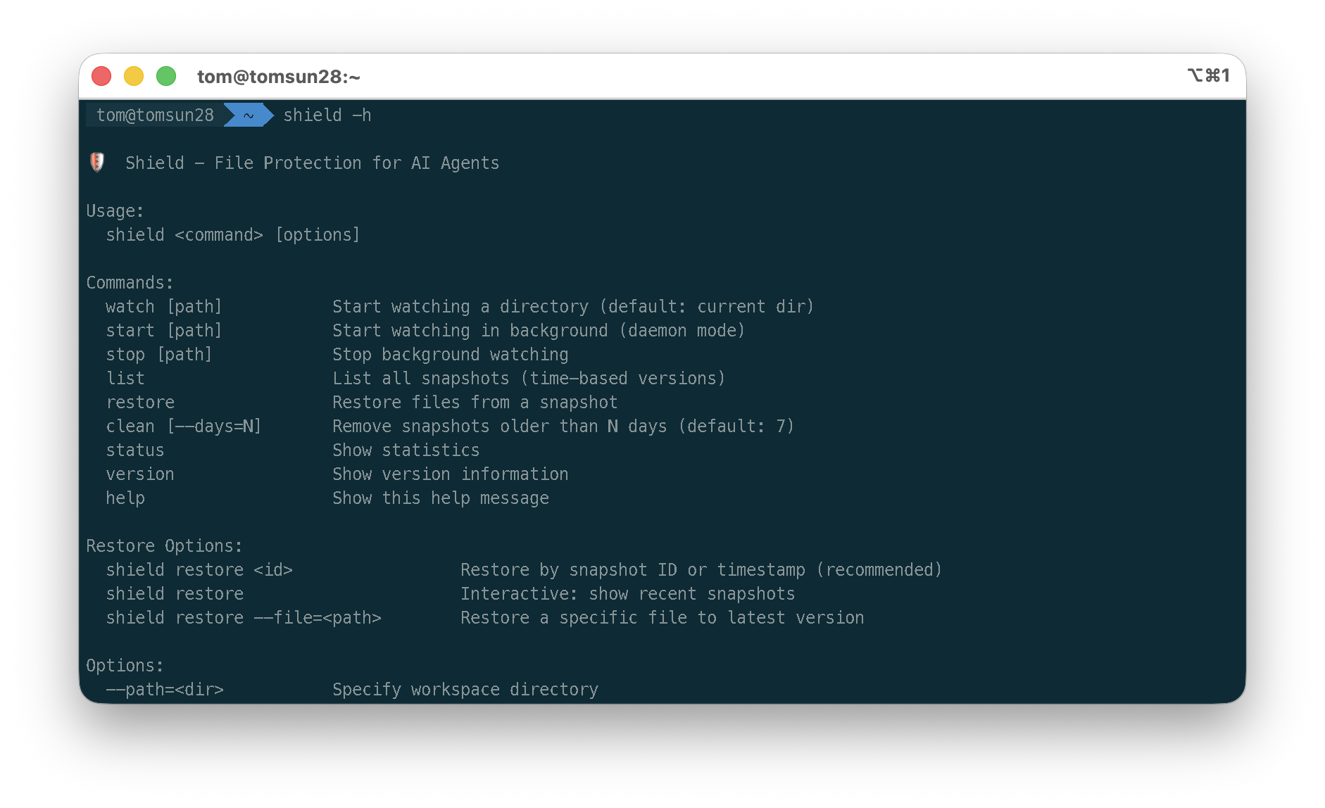 AgentShield - Screenshot 3 showing product features and functionality