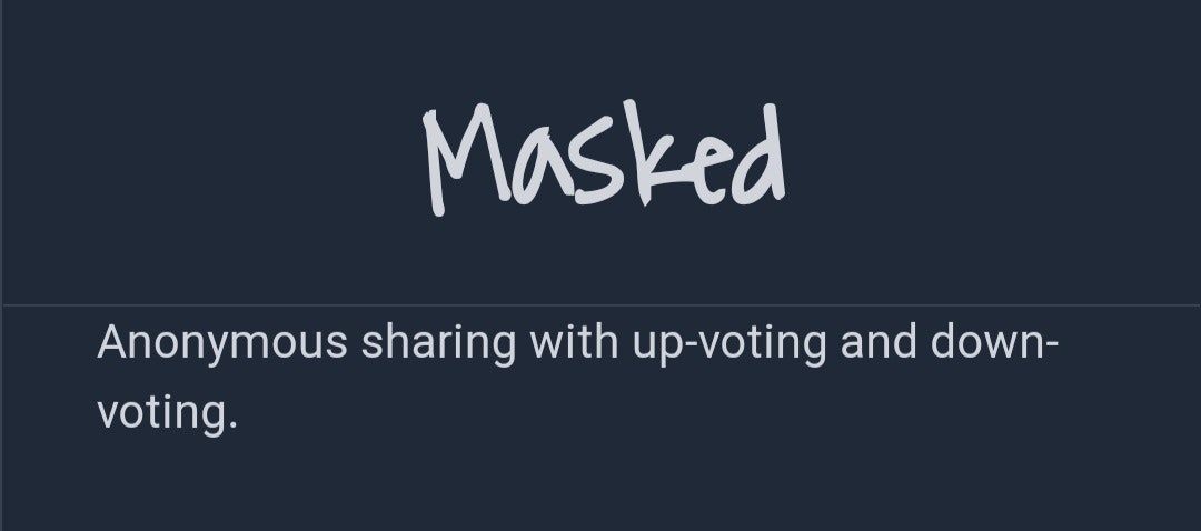 Masked