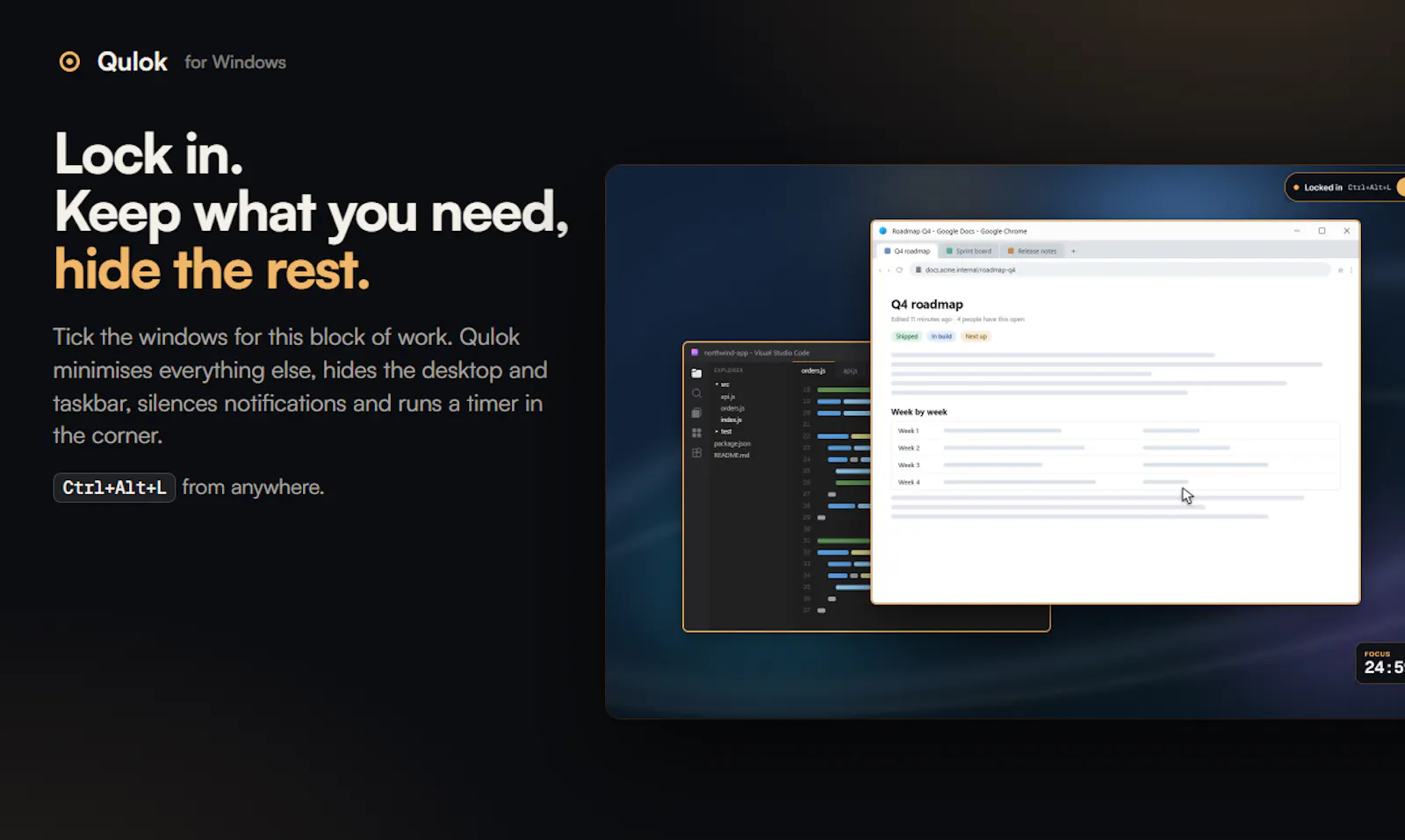 Qulok screenshot 1