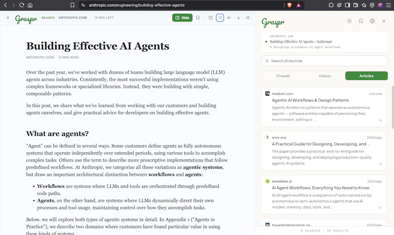 Graspr screenshot 4