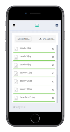 File Picker Cloud Uploader Widget API gallery image