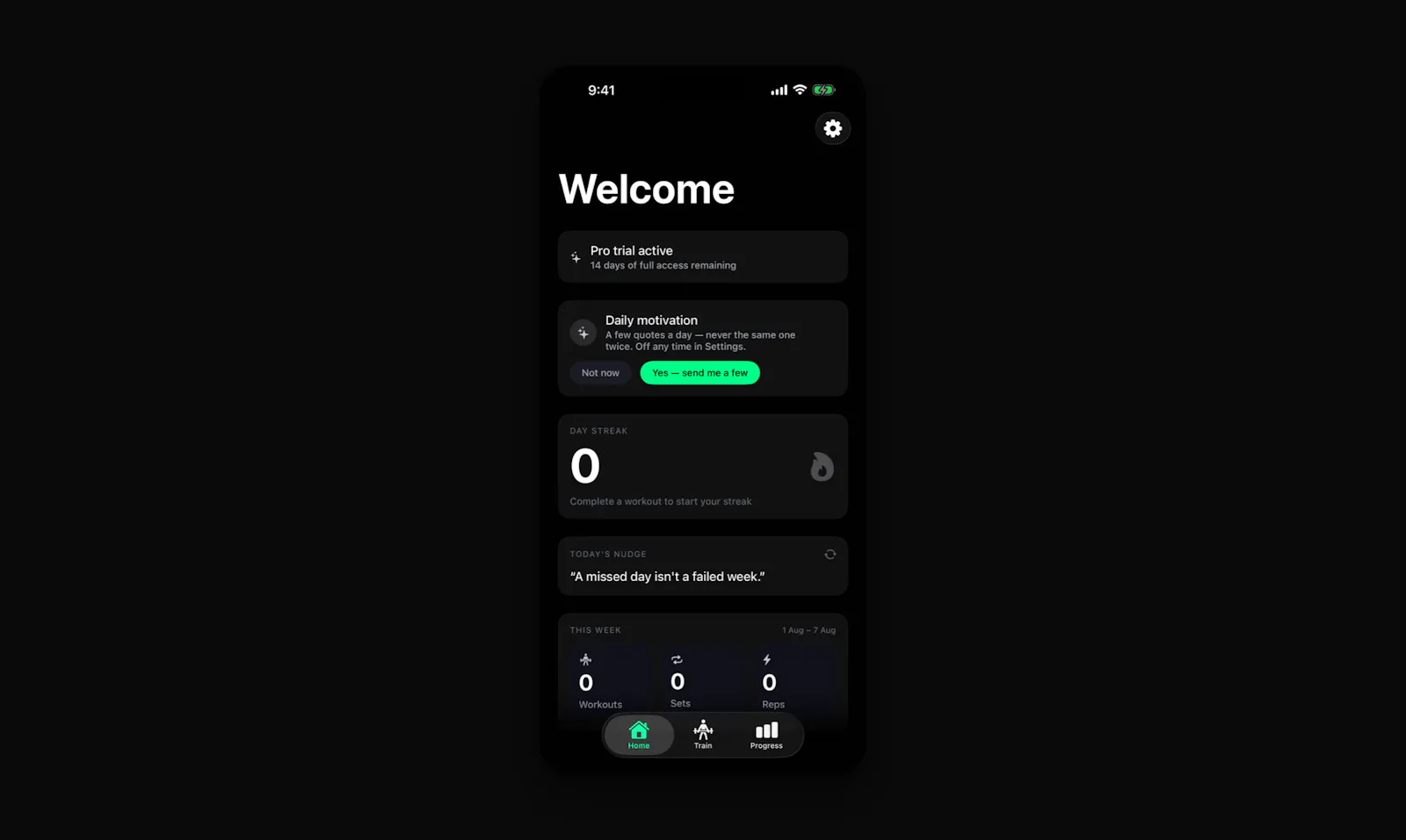 Workout Planner - Gym & Home screenshot 2