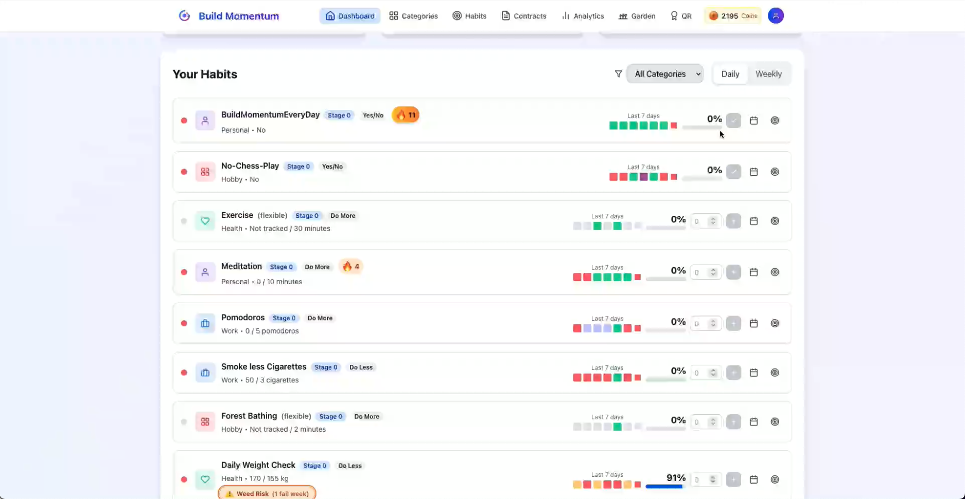 getbuildmomentum.com - Screenshot 2 showing product features and functionality
