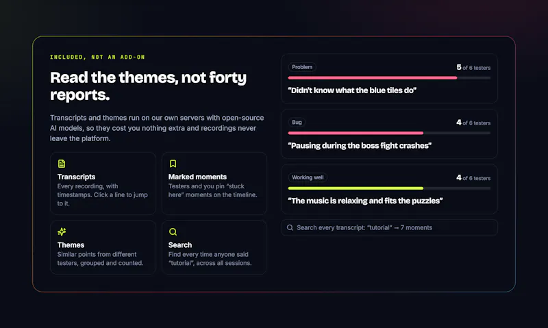 Playtest Platform screenshot 5