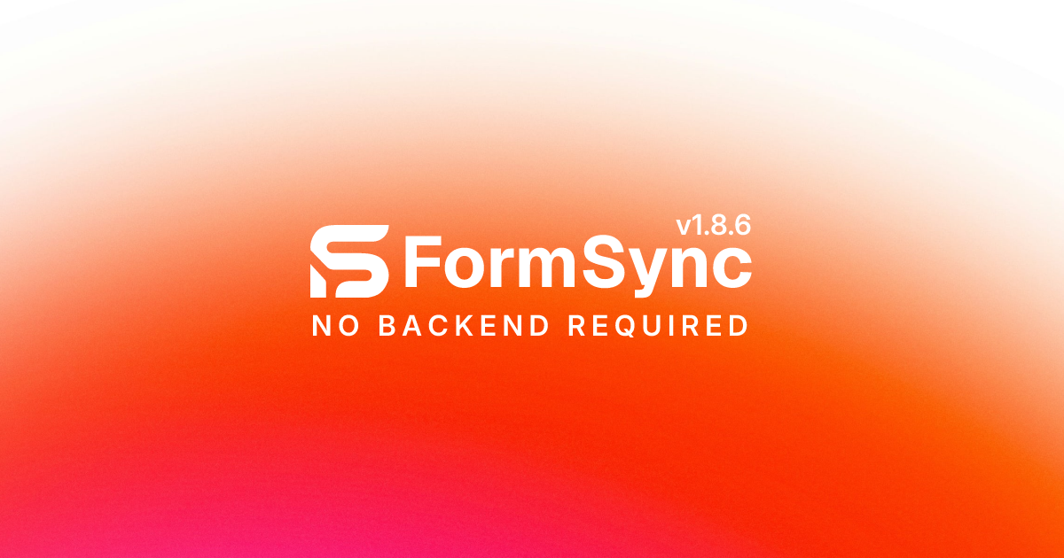 FormSync - Main product screenshot demonstrating key features and user interface