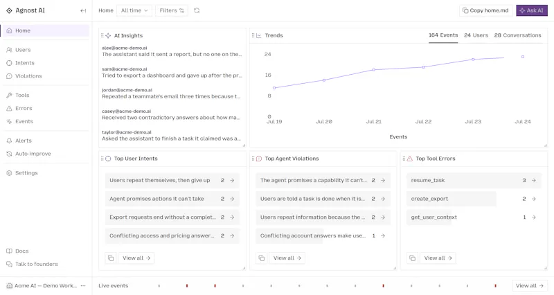 Agnost AI screenshot 2