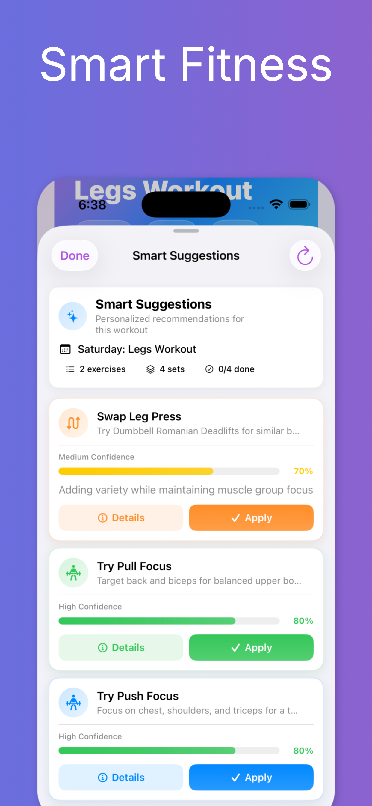 Gain - AI-Powered Home Workout Planner gallery image