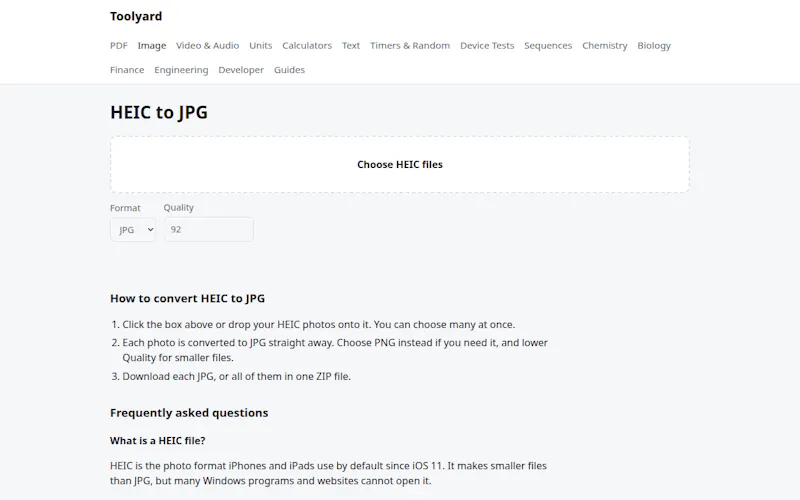 Toolyard screenshot 2