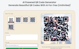 AI Powered QR Code Generator media 2