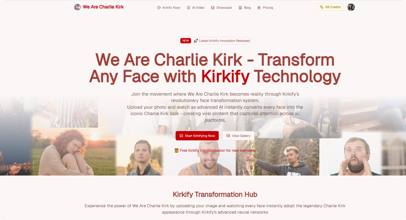 We Are Charlie KirkWe Are Charlie Kirk - Screenshot 2 showing product features and functionality