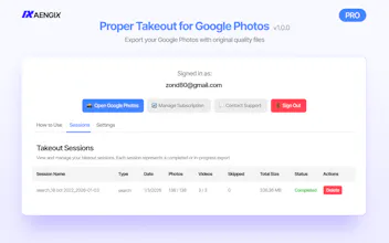 Proper Takeout for Google Photos gallery image