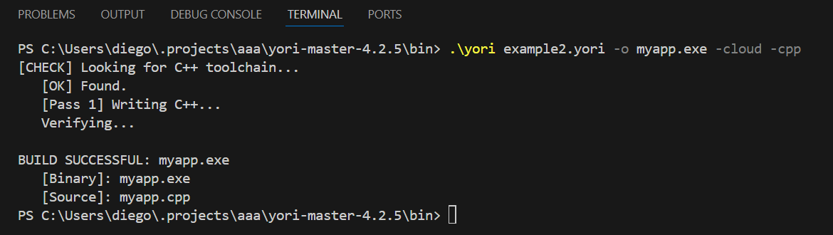 Yori: AI-Powered Polyglot Code Compiler  gallery image