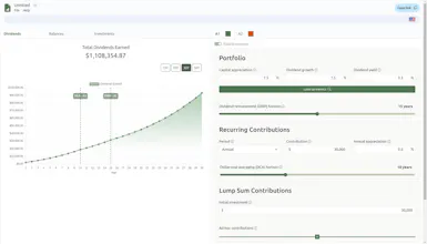 Dividend Reinvestment Calculator gallery image