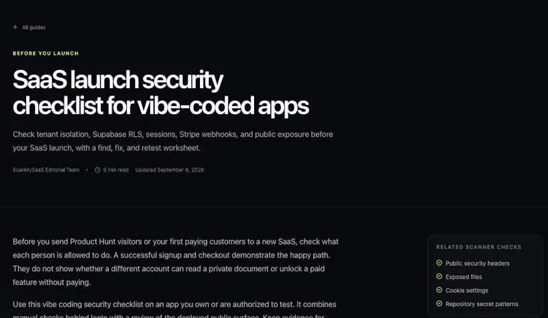 ScanMySaaS screenshot 3