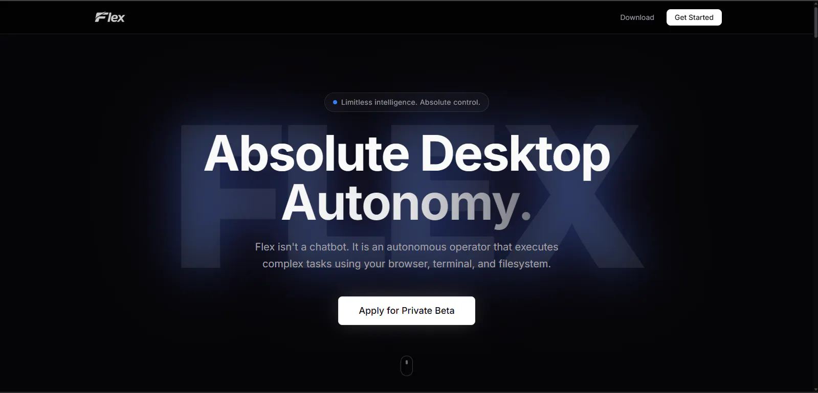 Flex product banner