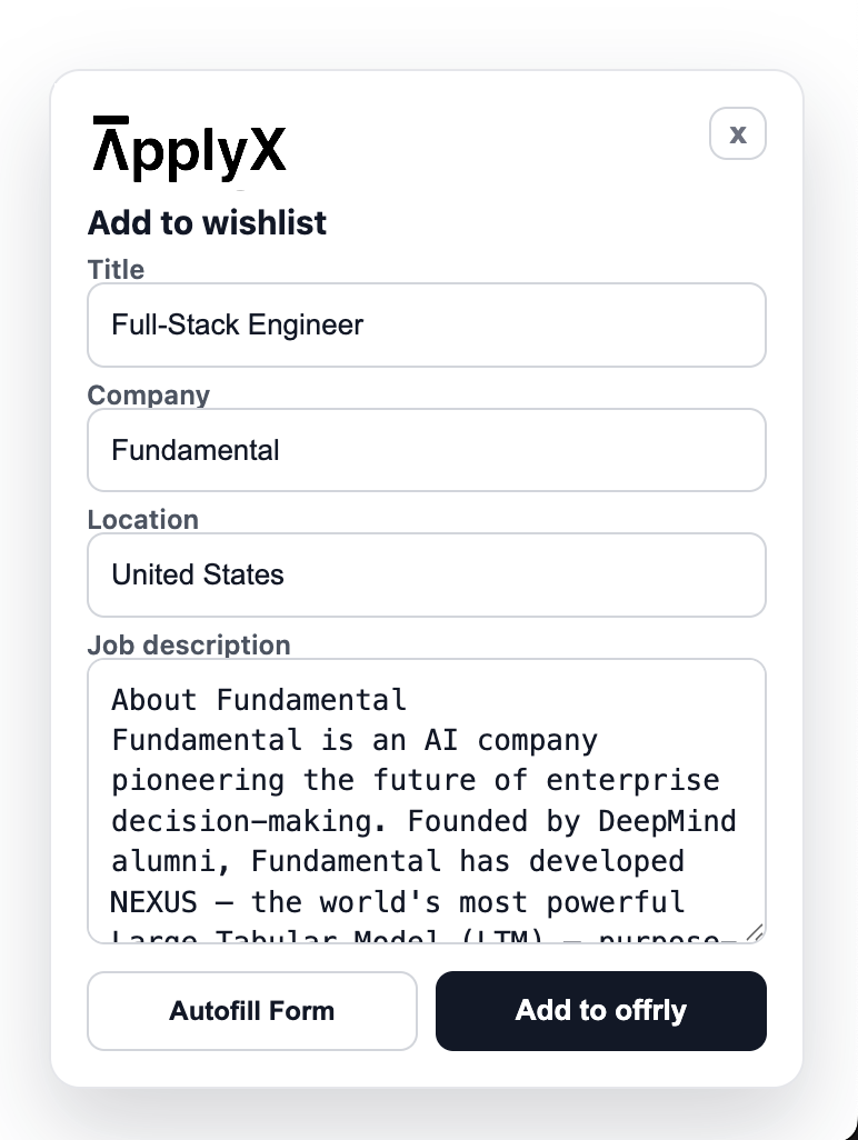 ApplyX gallery image