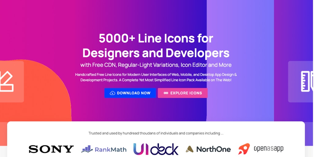 Streamline 1.0 - 1600+ Vector Icons for Designers & Developers | Product Hunt
