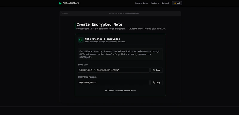 ProtectedShare screenshot 3
