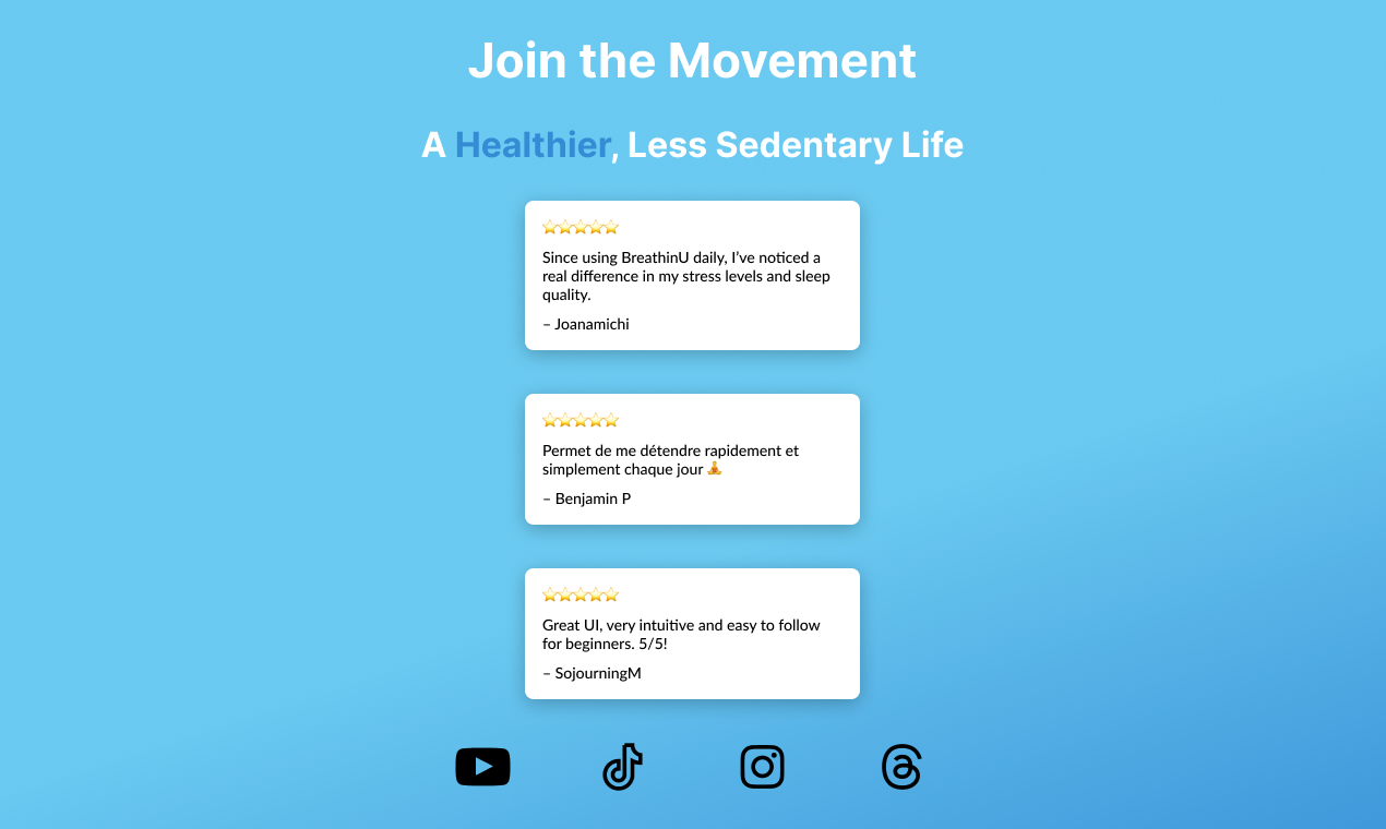 Média Breathinu: souffle, pas ai - Respirez maintenant, merci plus tard 4