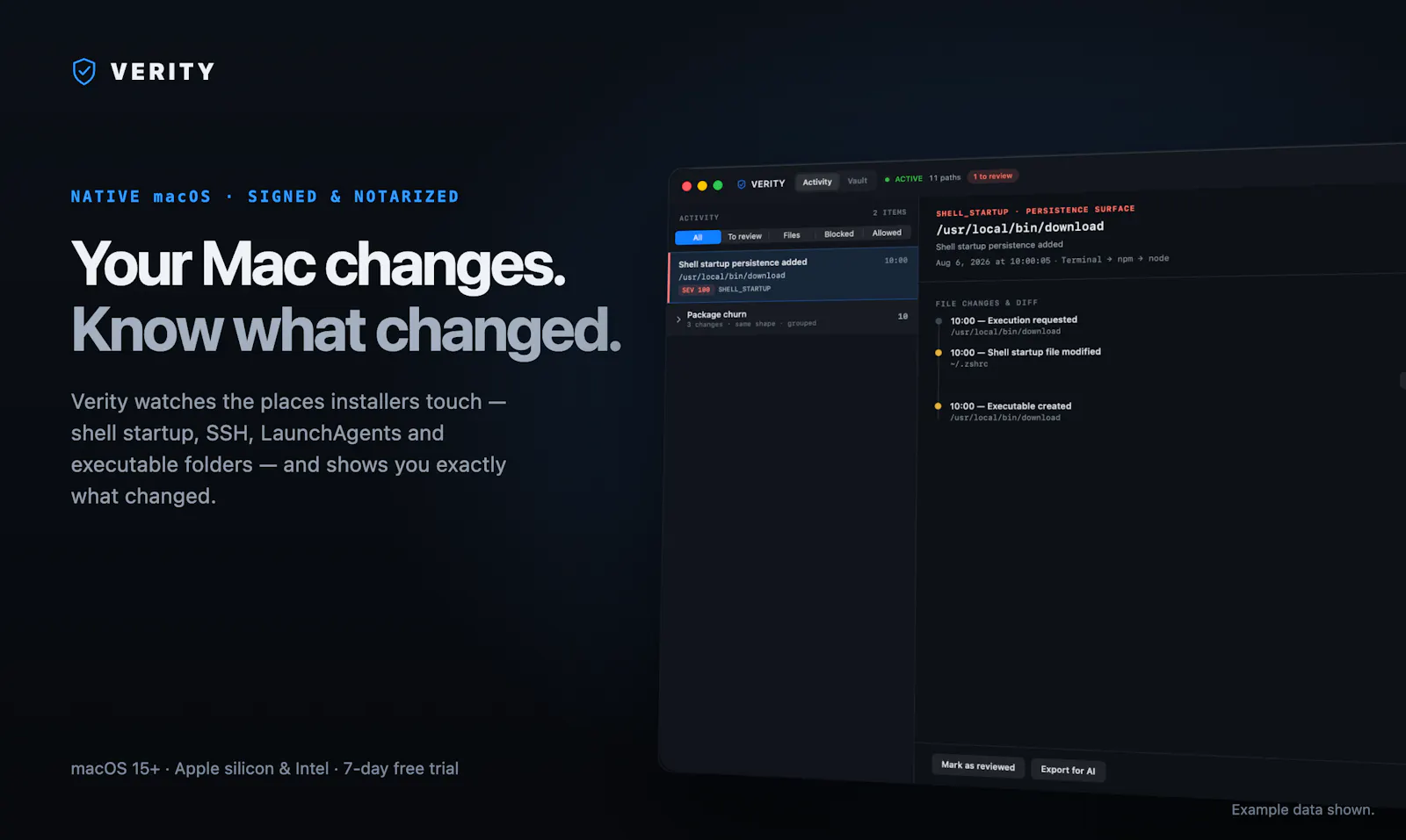 Verity screenshot 2