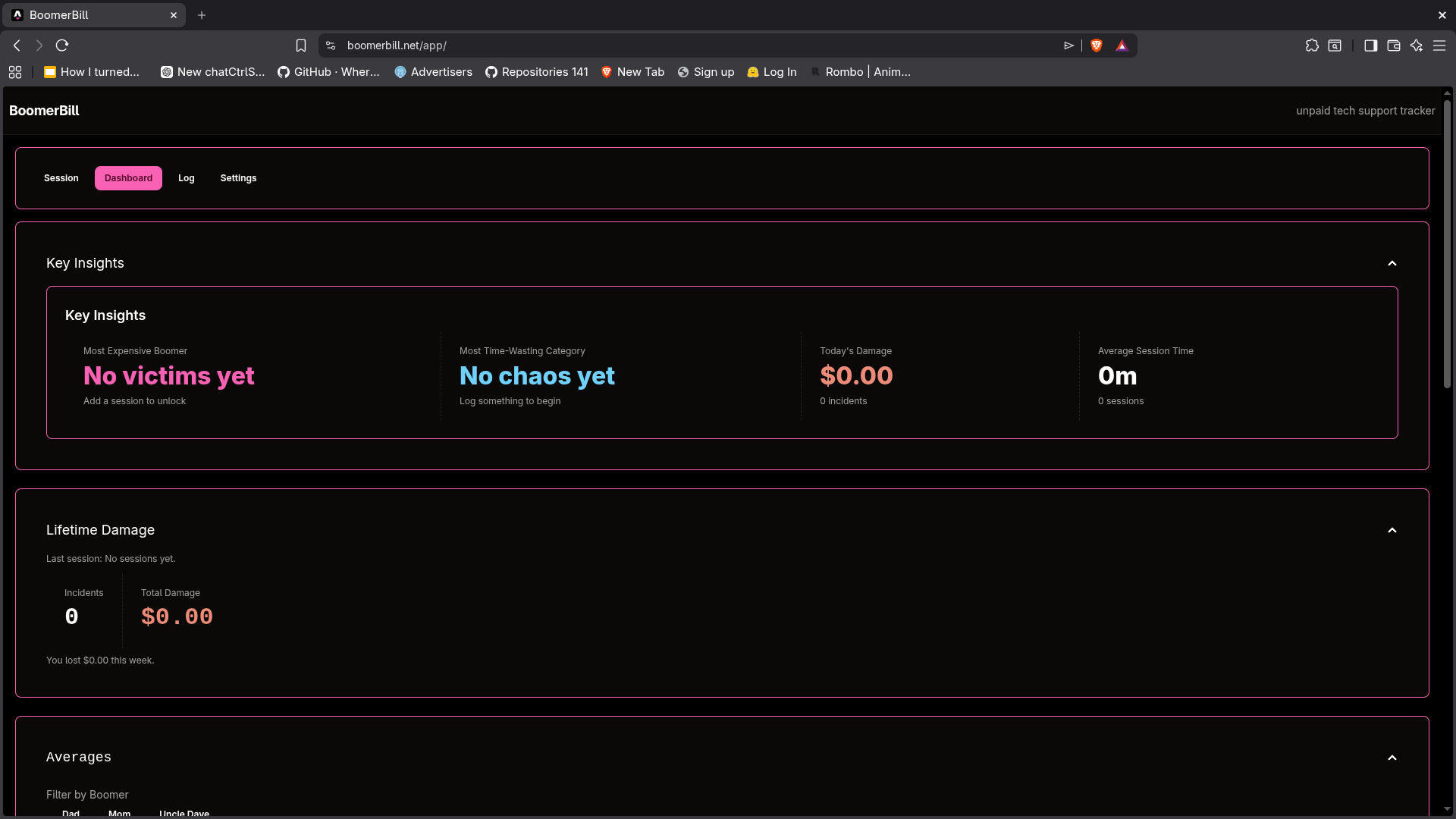 BoomerBill - Screenshot 3 showing product features and functionality