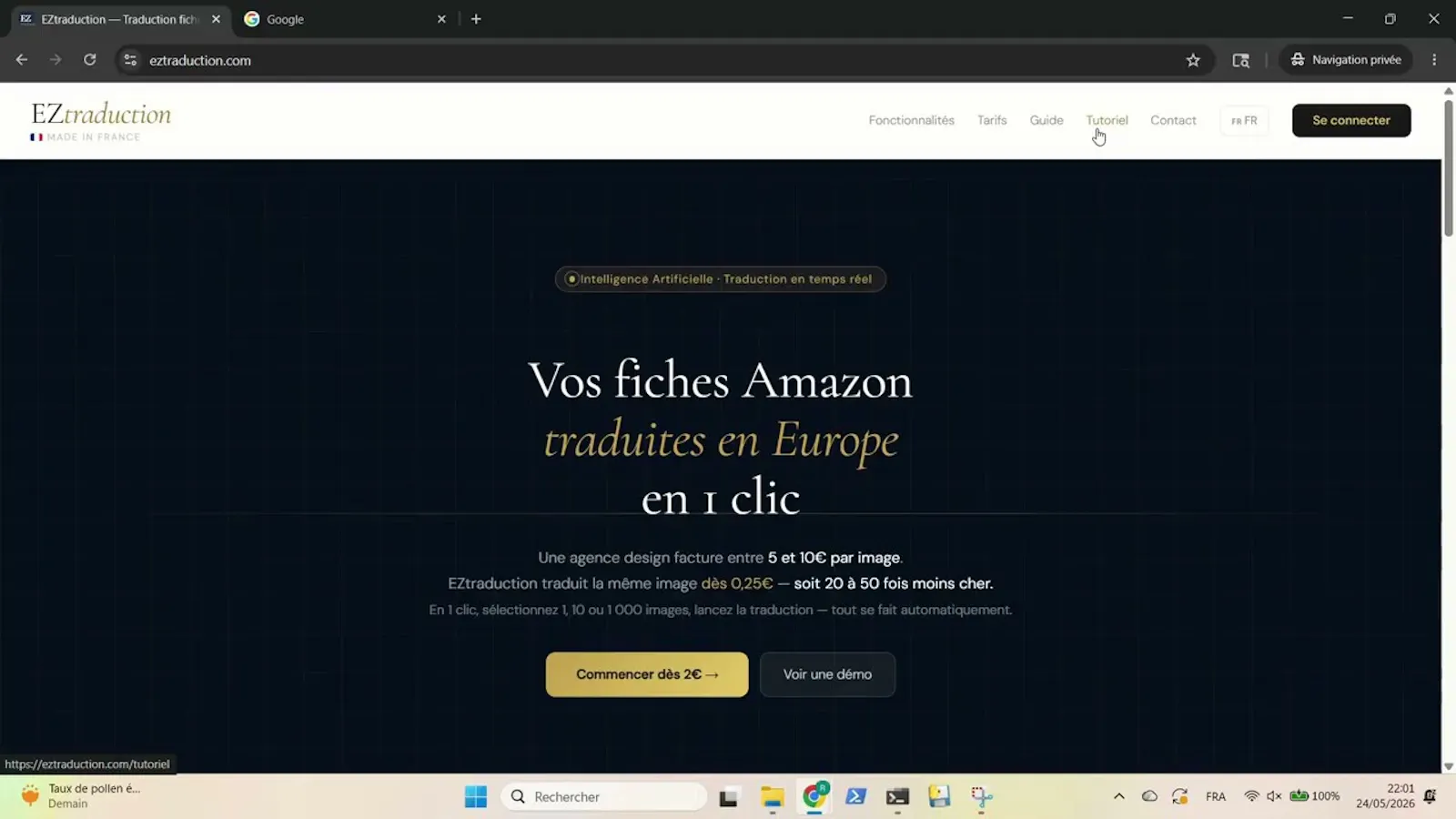 EZtraduction  screenshot 1 (video preview)