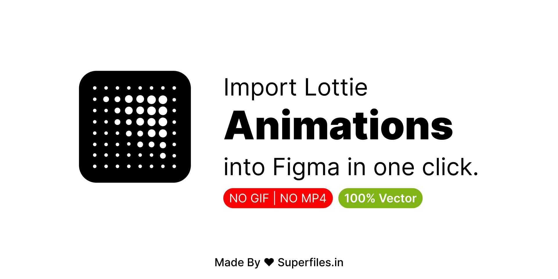 Lottie Flow – Import Lottie into Figma - Screenshot 2 showing product features and functionality