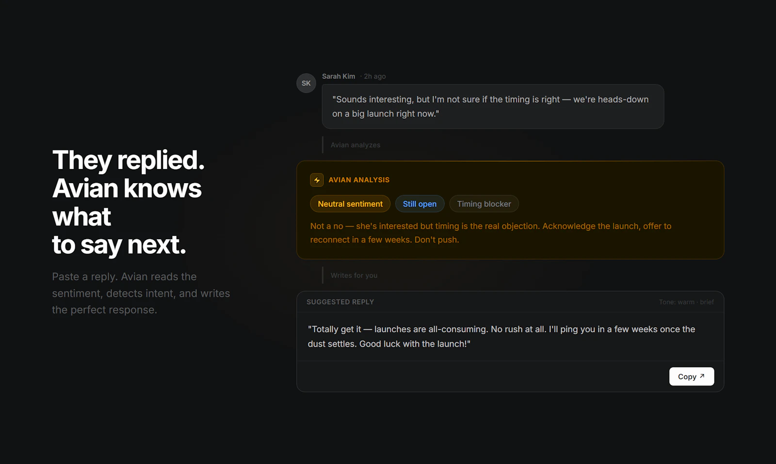 Avian screenshot 2