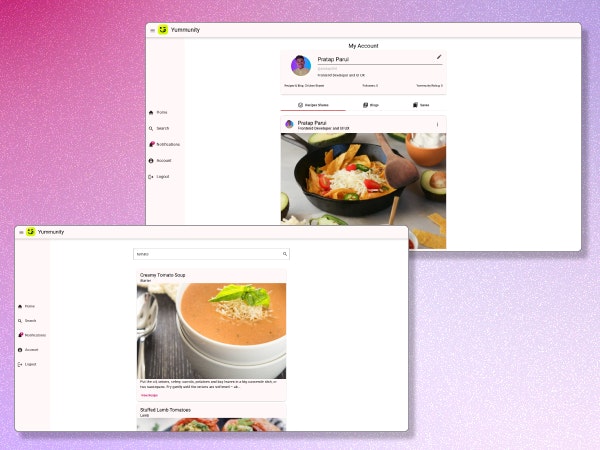 وسائط Yummunity (نسخة بيتا) - طعام لذيذ 🍲 المجتمع 🤝 3