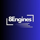 8Engines Consulting - Product Hunt launch logo and brand identity