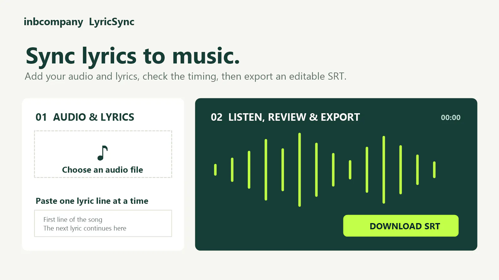 LyricSync gallery image