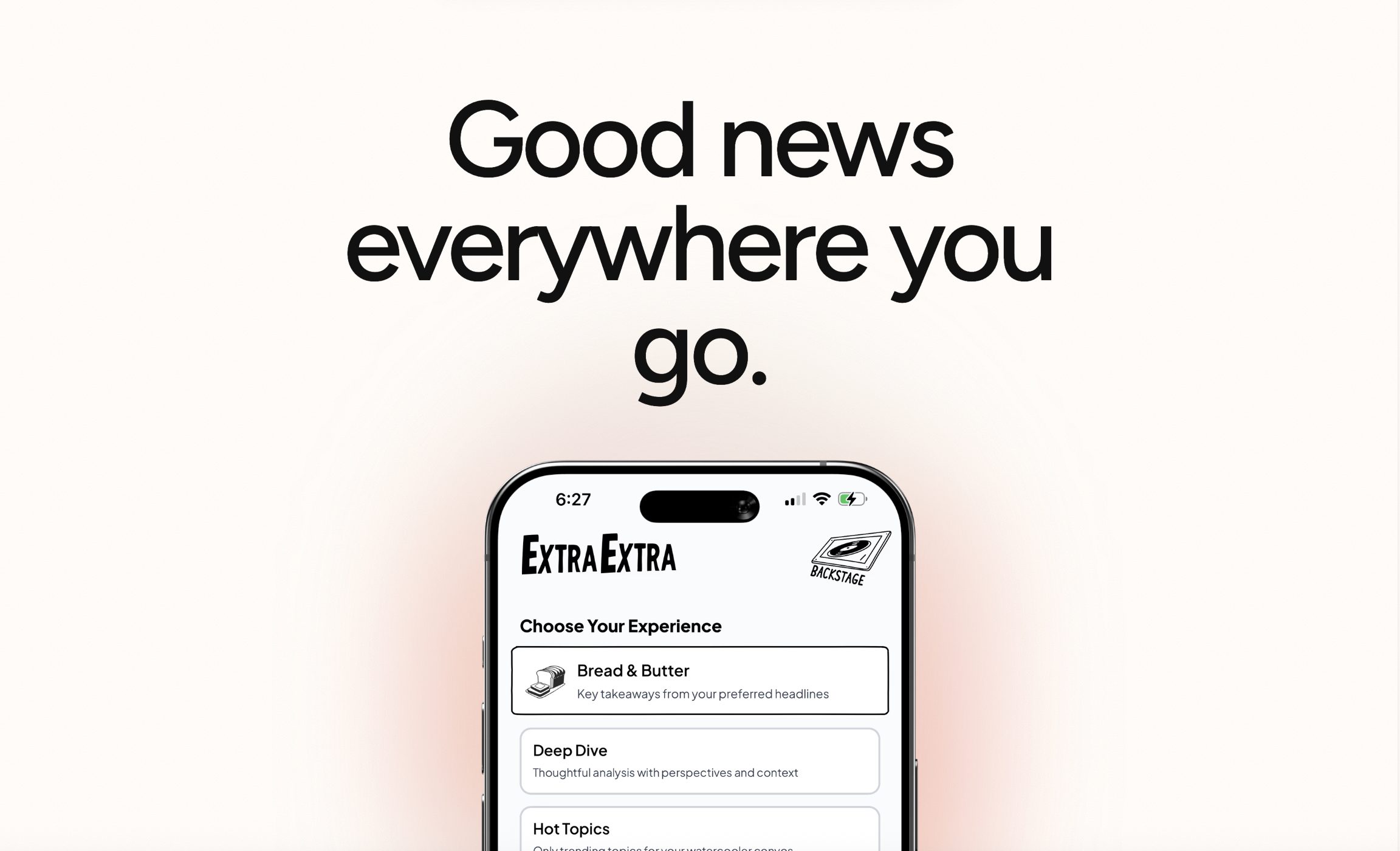 ExtraExtra - Main product screenshot demonstrating key features and user interface