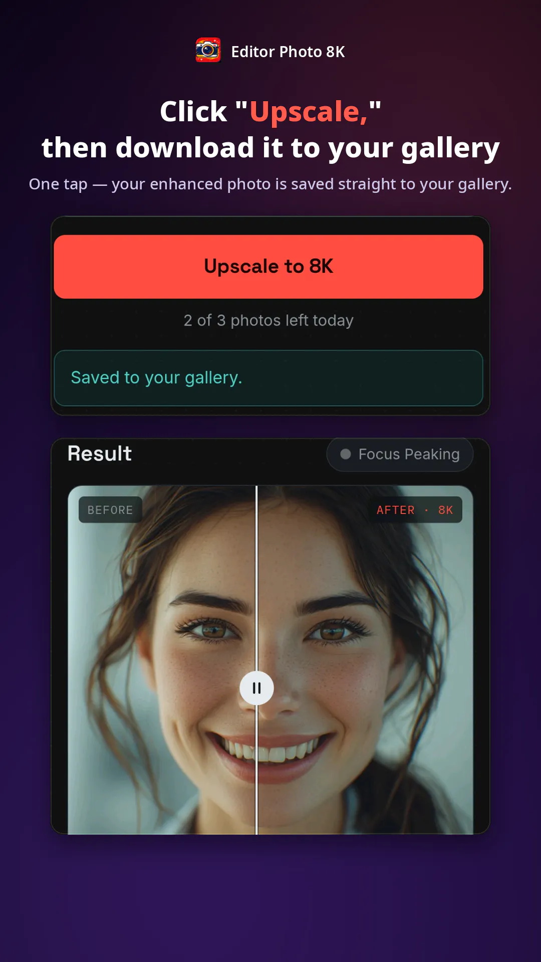 Editor Photo 8K gallery image