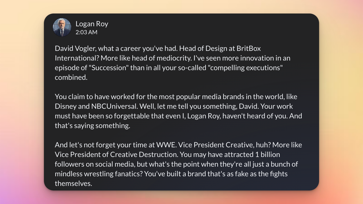 Elon Musk Roasted My Career gallery image