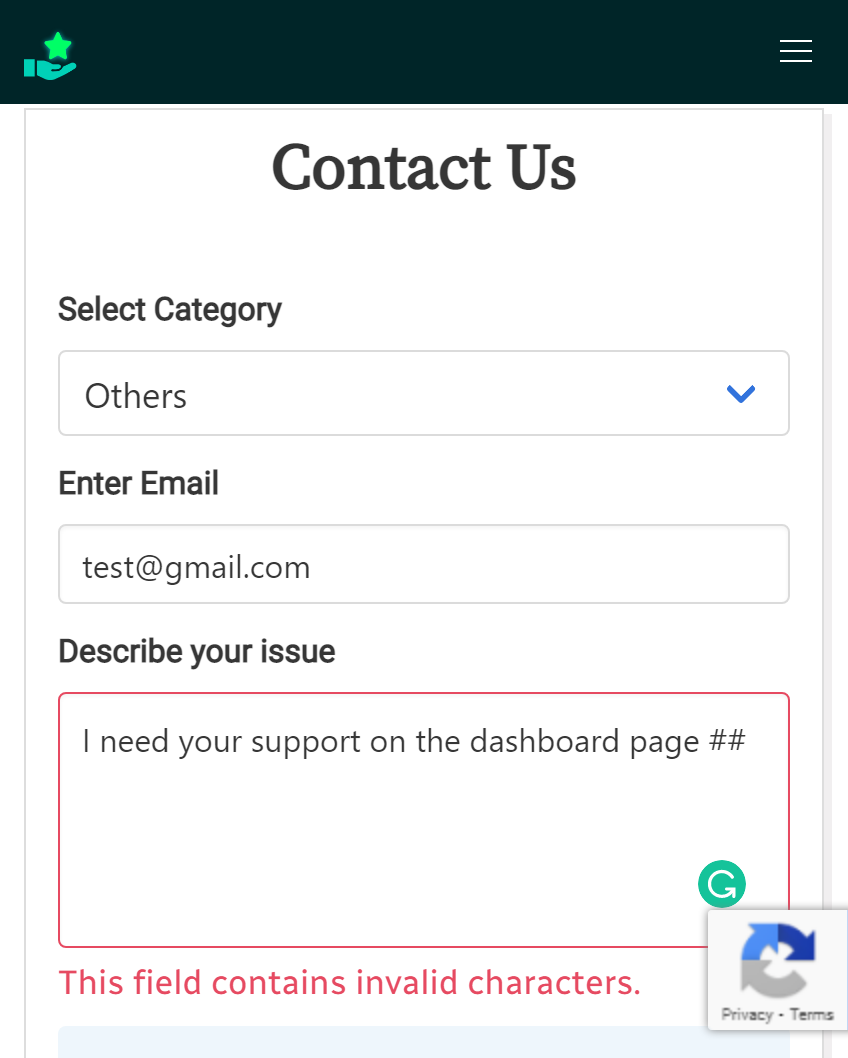 octaValidate gallery image