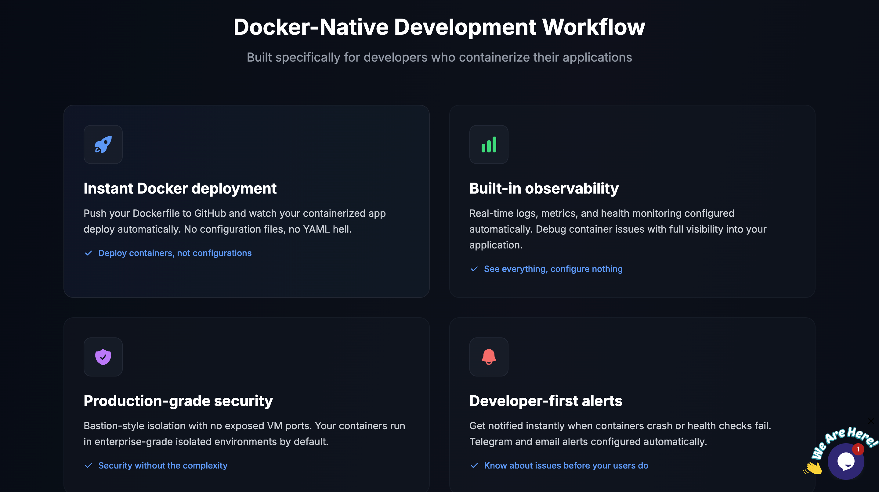 Media Apprunner - Menyebarkan aplikasi Docker dengan makluman terbina dalam dan pemantauan 3