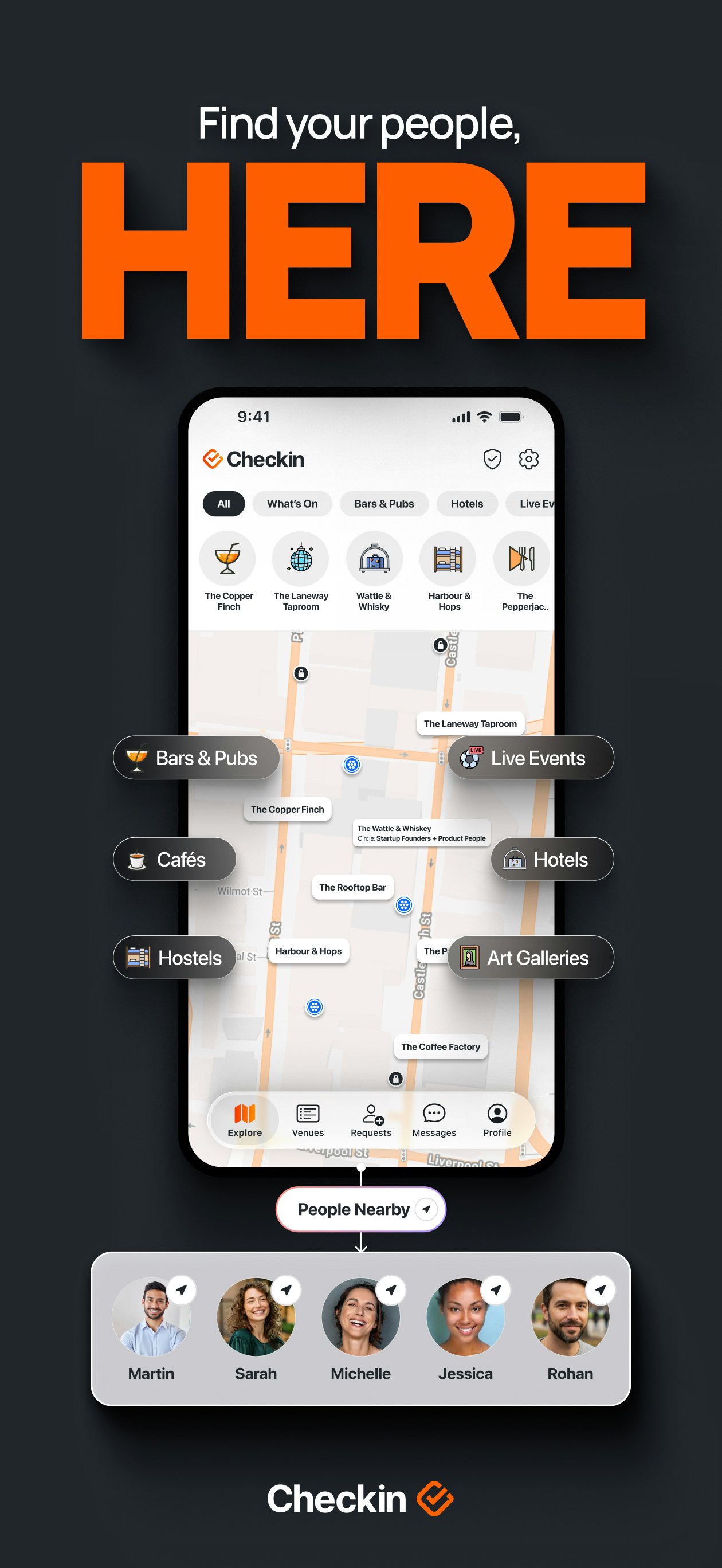 Checkin: Find Your People gallery image