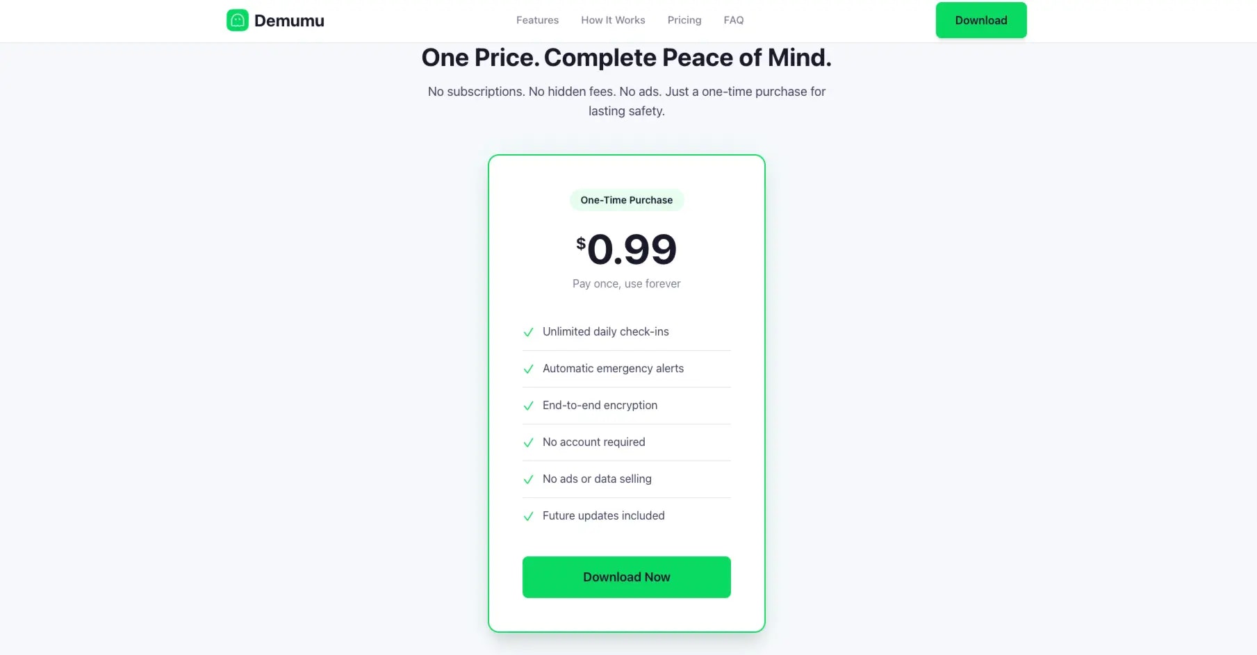Demumu - Screenshot 3 showing product features and functionality