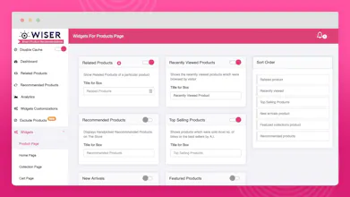 Wiser - Personalized Recommendations gallery image