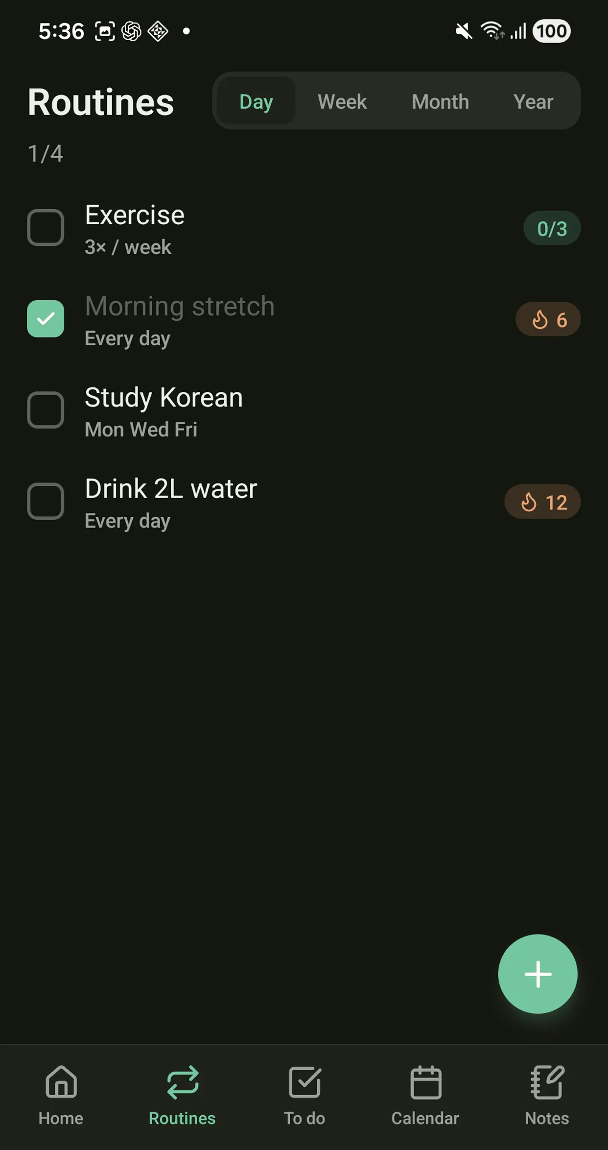 Dailytine - Routine, To do, Memo gallery image